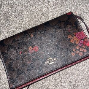 Coach Brown Floral Women's Bag
